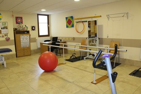 instalaciones comunes residencia de mayores sala de fisioterapia